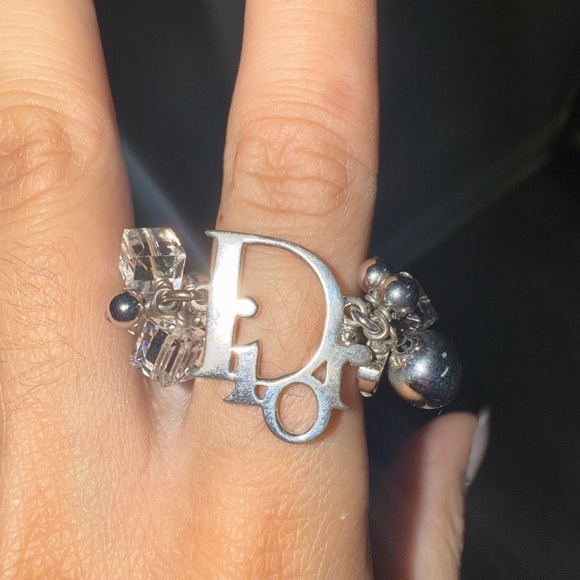 Authentic Vintage Dior Charm Ring - Picture 2 of 4